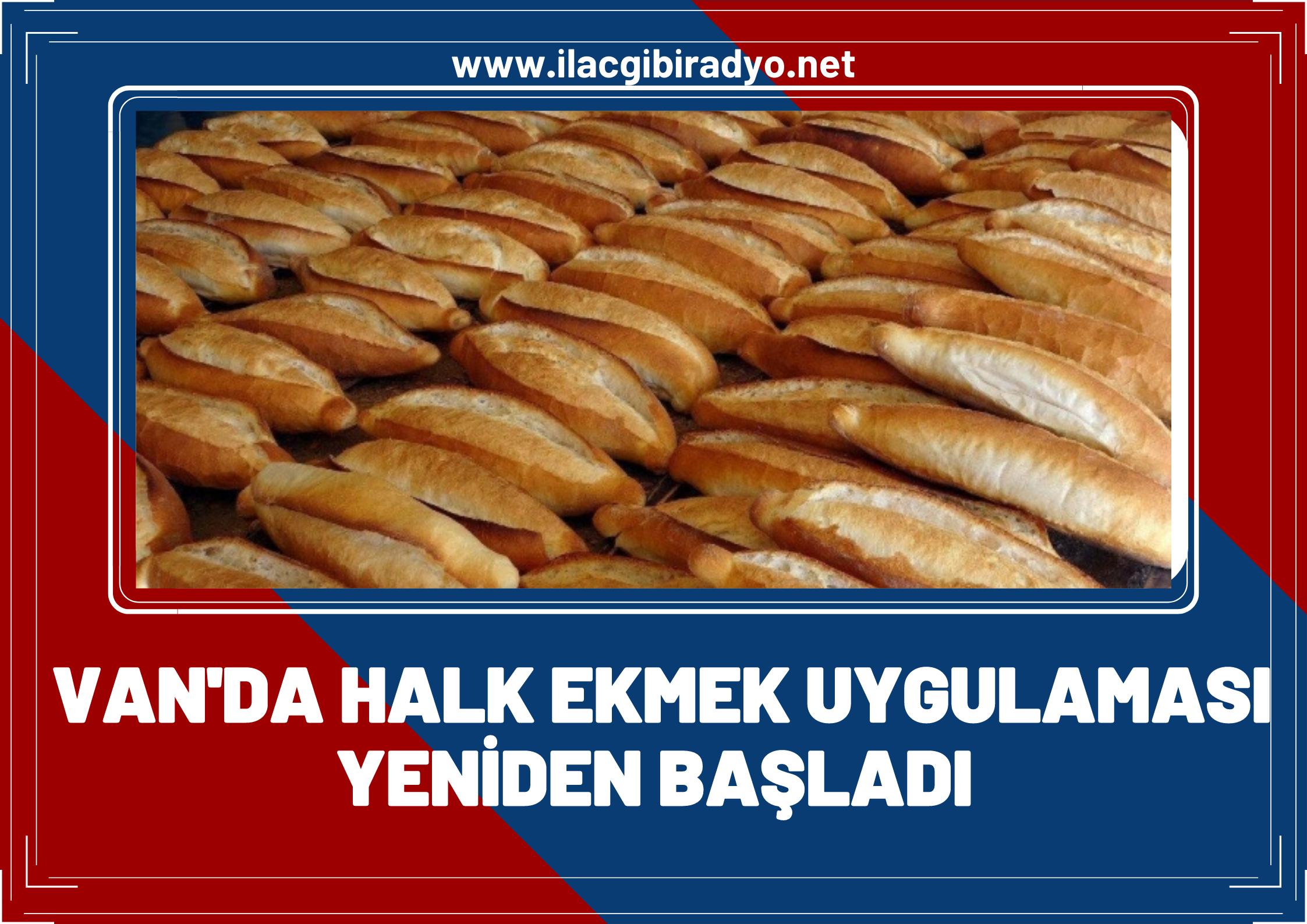 Van'da satışı durdurulan Halk Ekmek uygulaması yeniden başladı!