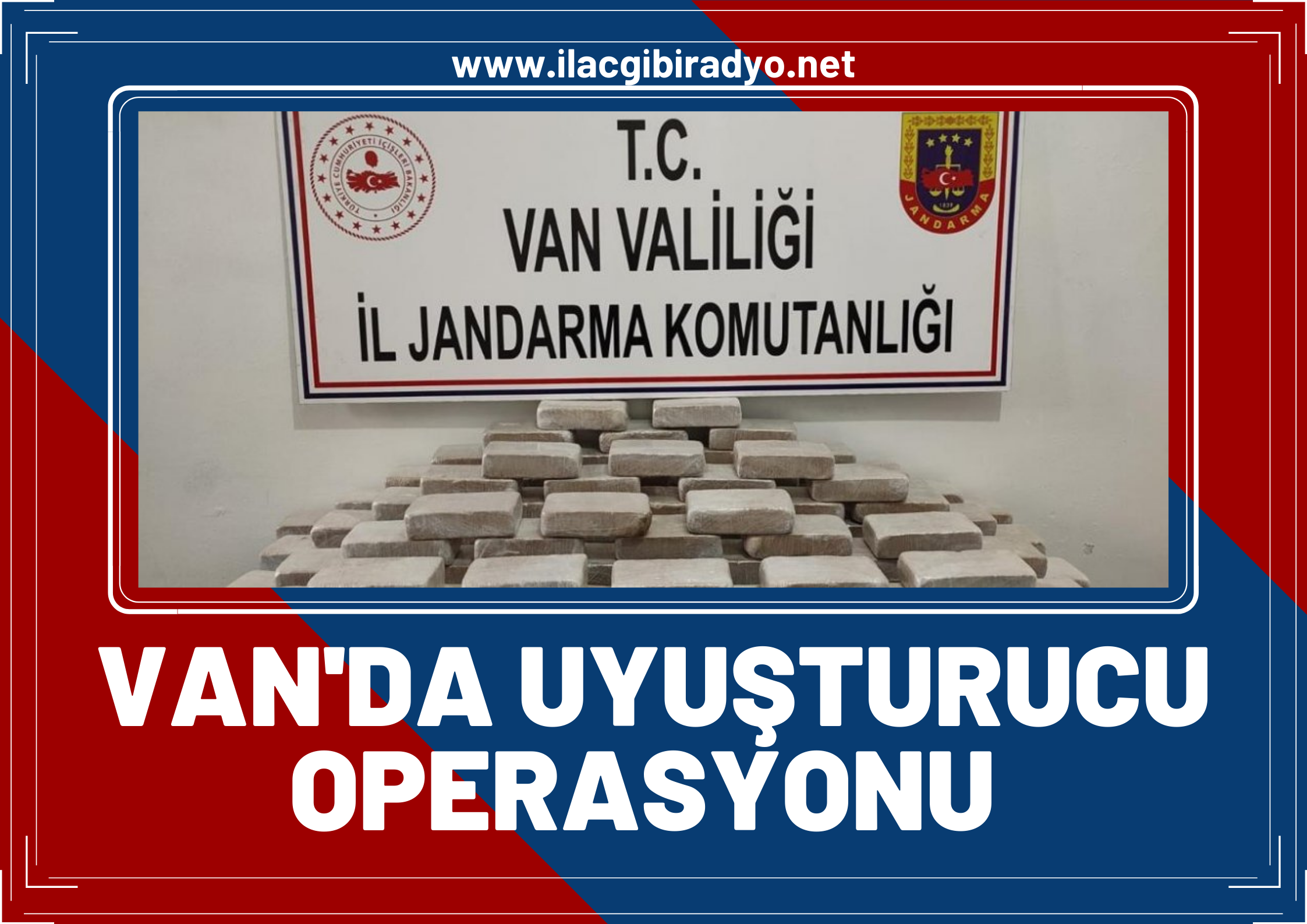 Van’da uyuşturucu operasyonunda 102 kilo 611 gram eroin ele geçirildi!