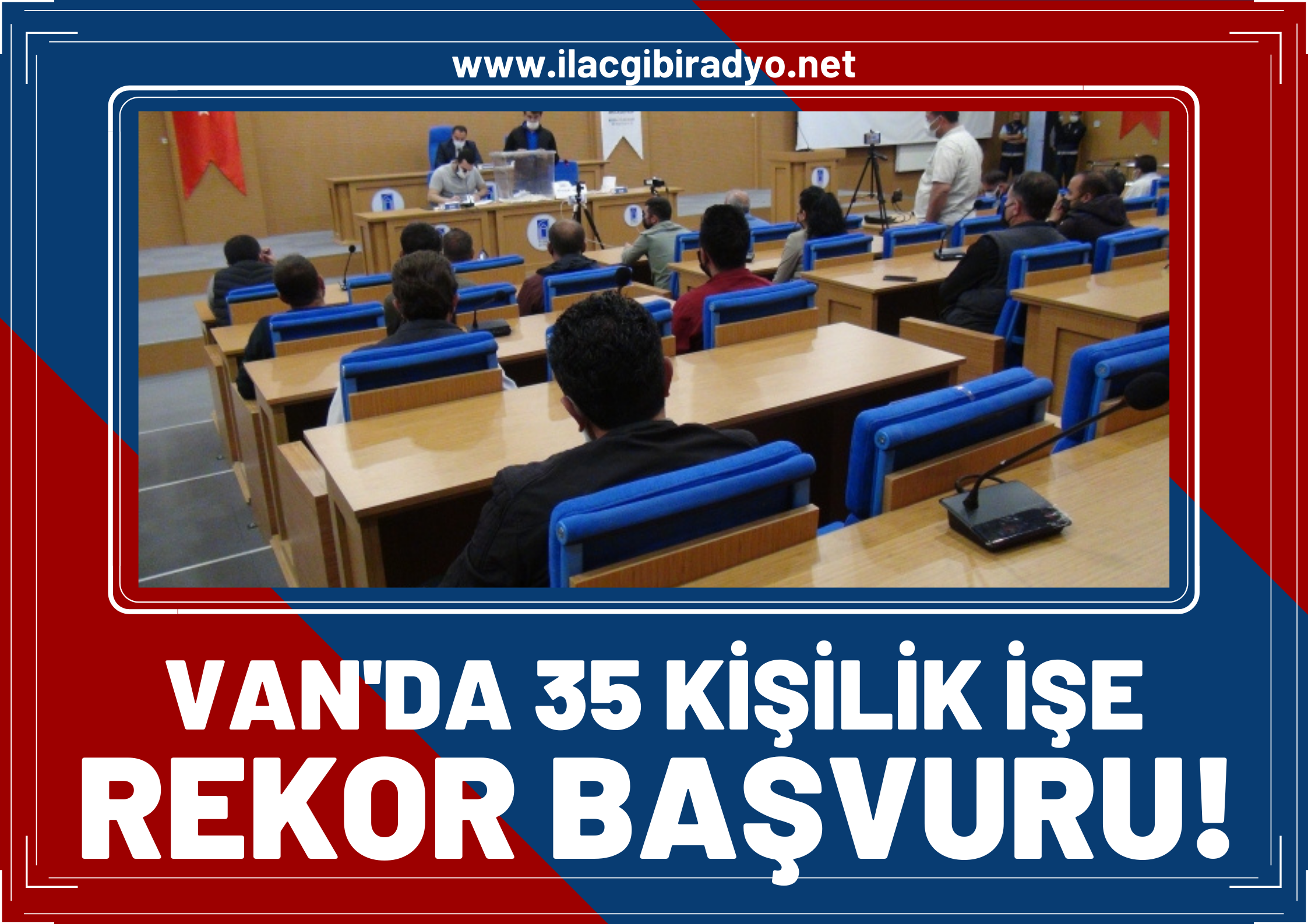 35 kişilik işe rekor başvuru!