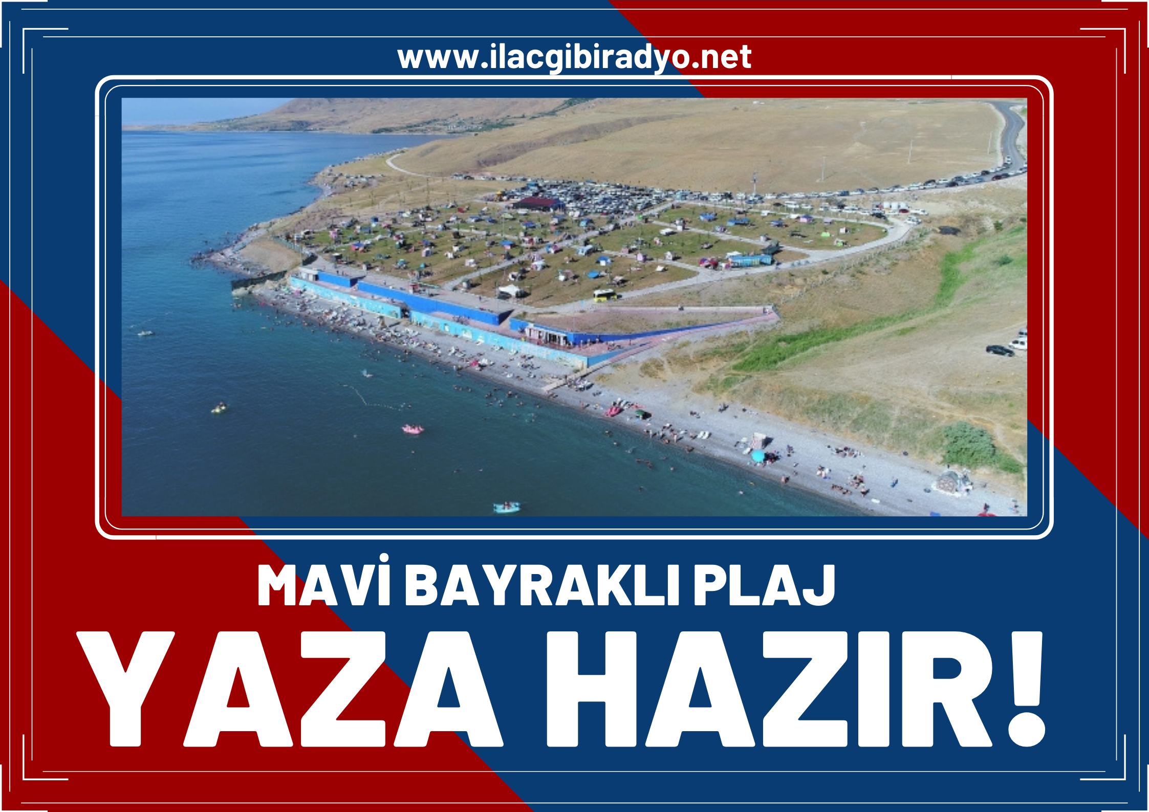 Mavi Bayraklı Plaj yaza hazır