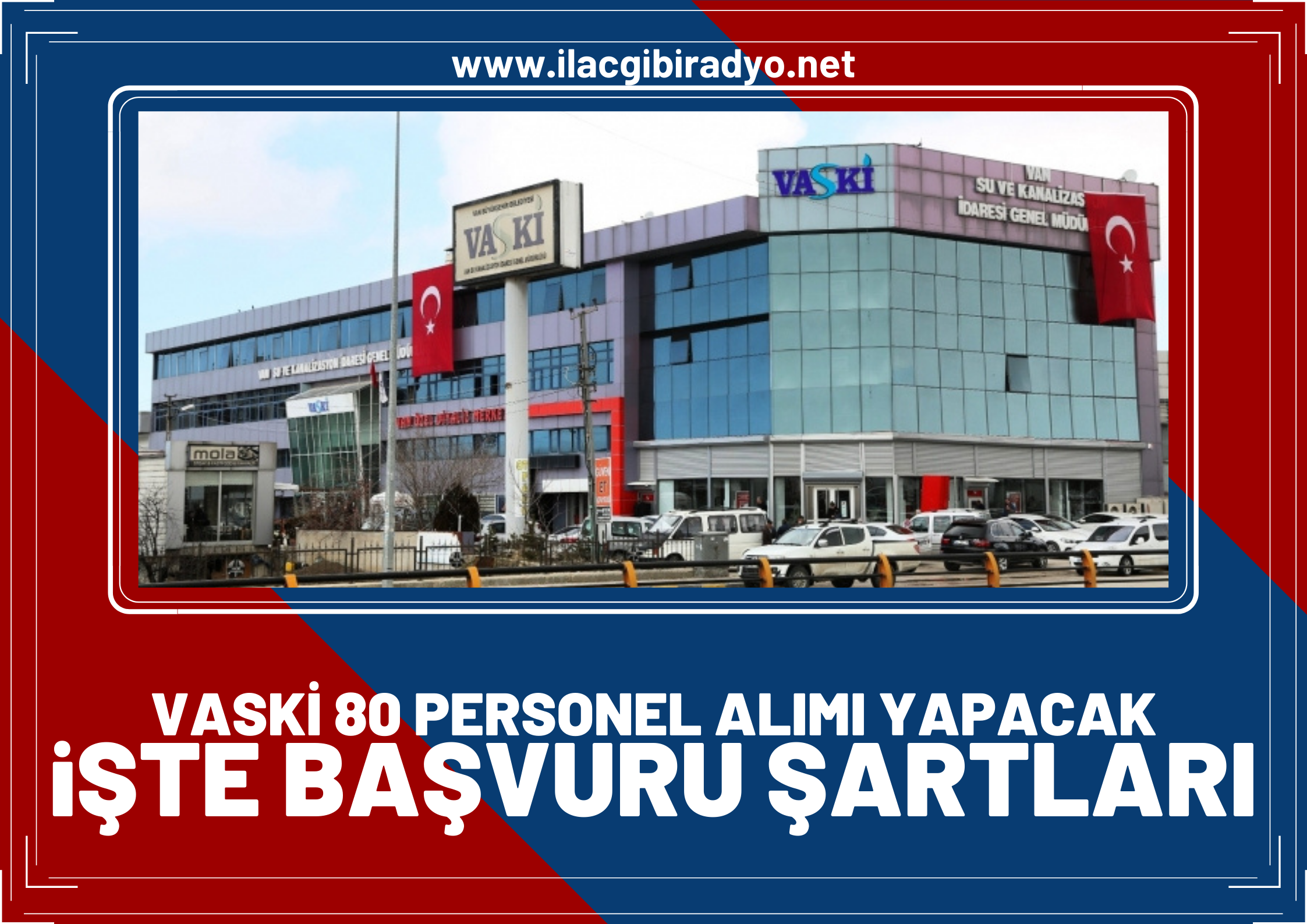 VASKİ 80 personel alımı yapacak! İşte başvuru şartları…