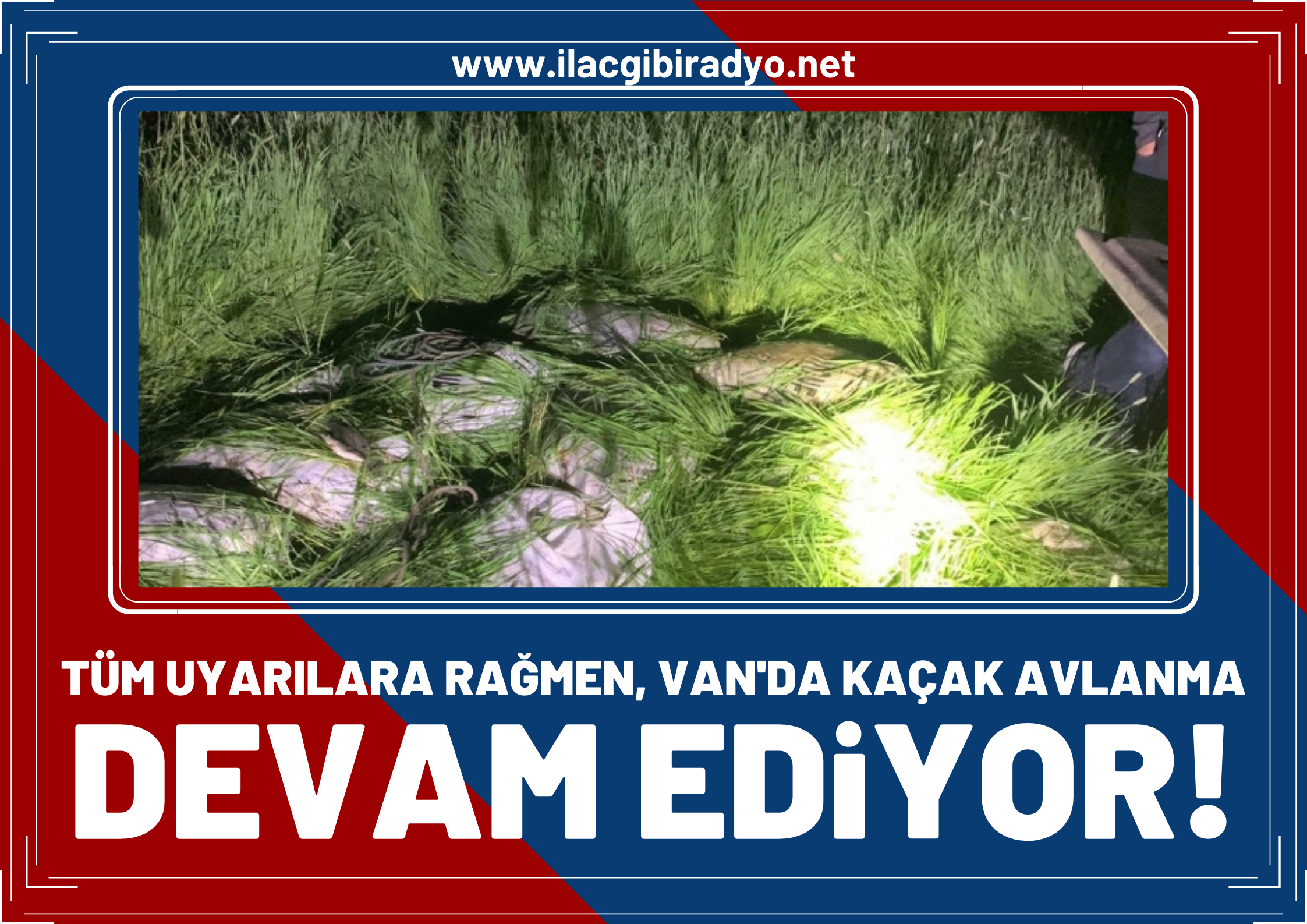 Van’da kaçak avlanan 1.2 ton balığa el konuldu!