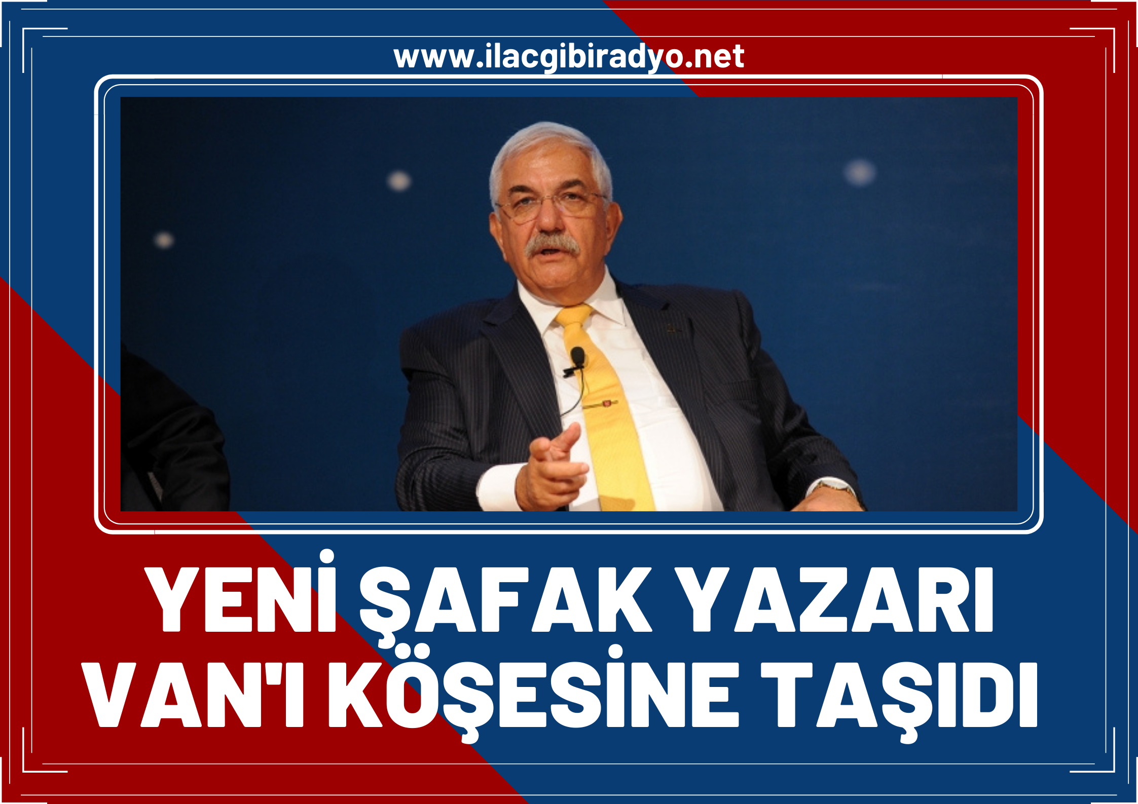 Yeni Şafak Gazetesi köşe yazarı Ali Saydam’ın ‘Van Gölü Sempozyumu’ köşe yazısı: Bu işi hanımefendi çözer!