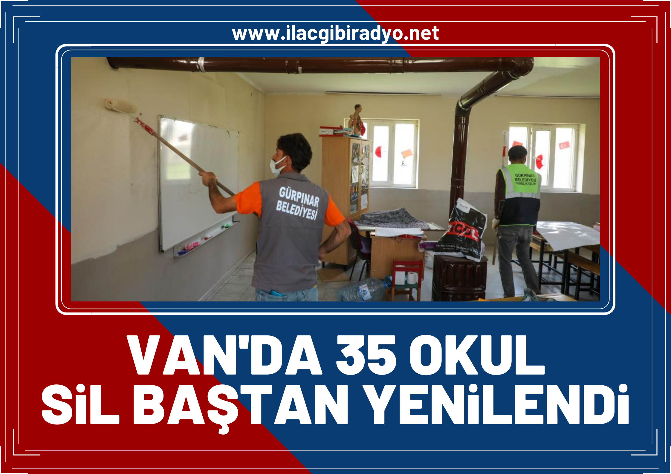 Van’da 35 okul Norduz Sofrası’nın geliriyle sil baştan yenilendi!