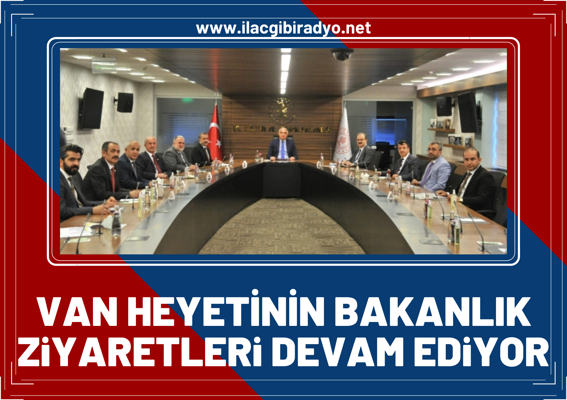 Van Heyetinin ‘Bakanlık ziyaretleri’devam ediyor!