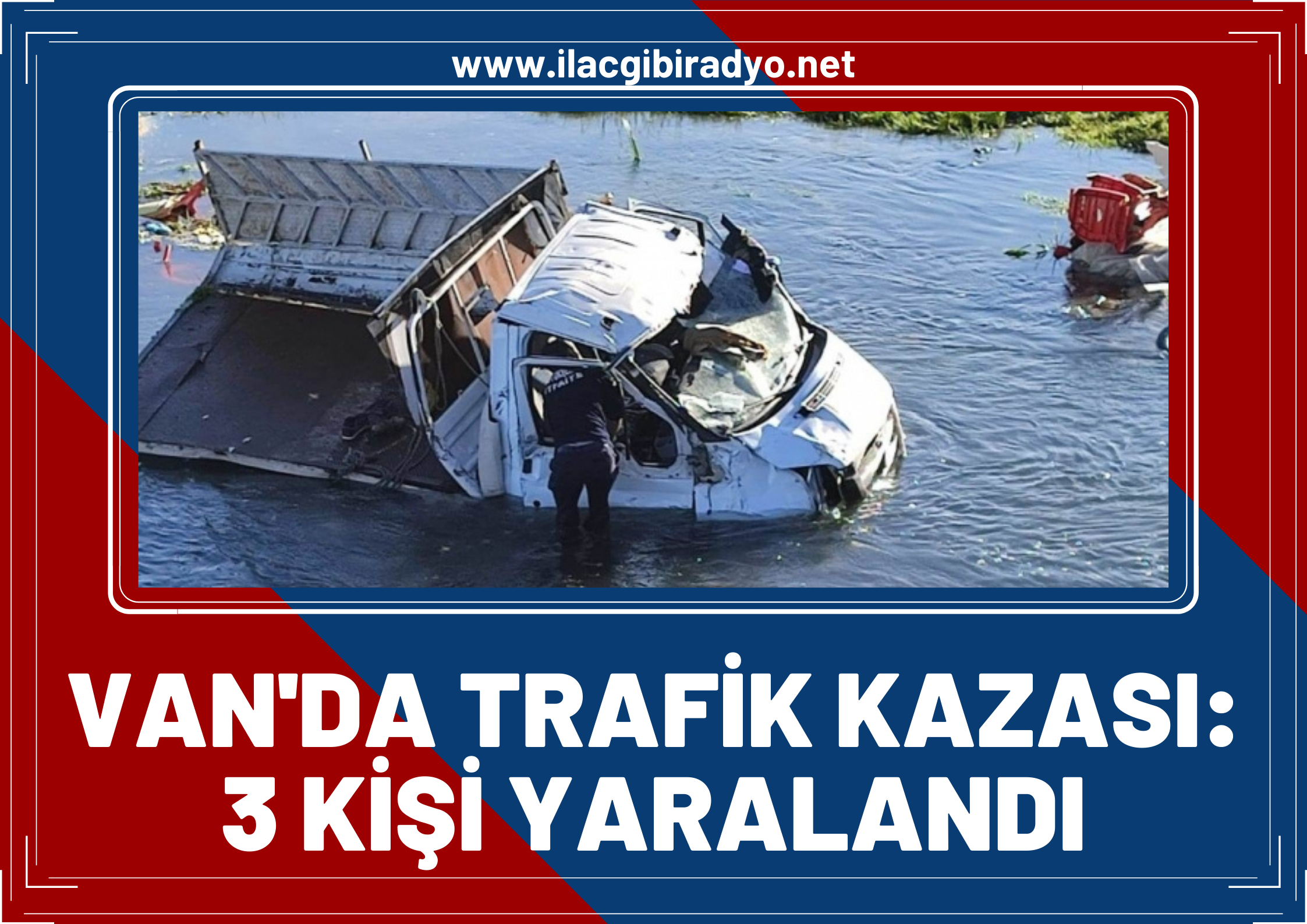 Van’da trafik kazası; 3 yaralı