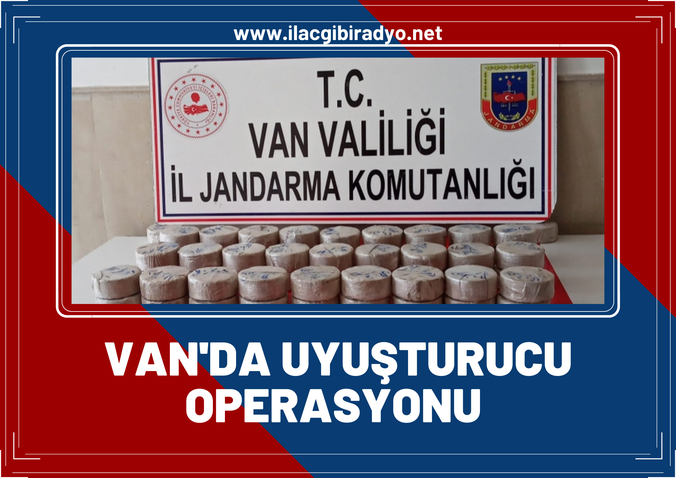 Van'da uyuşturucu operasyonu! 29 kilo eroin ele geçirildi