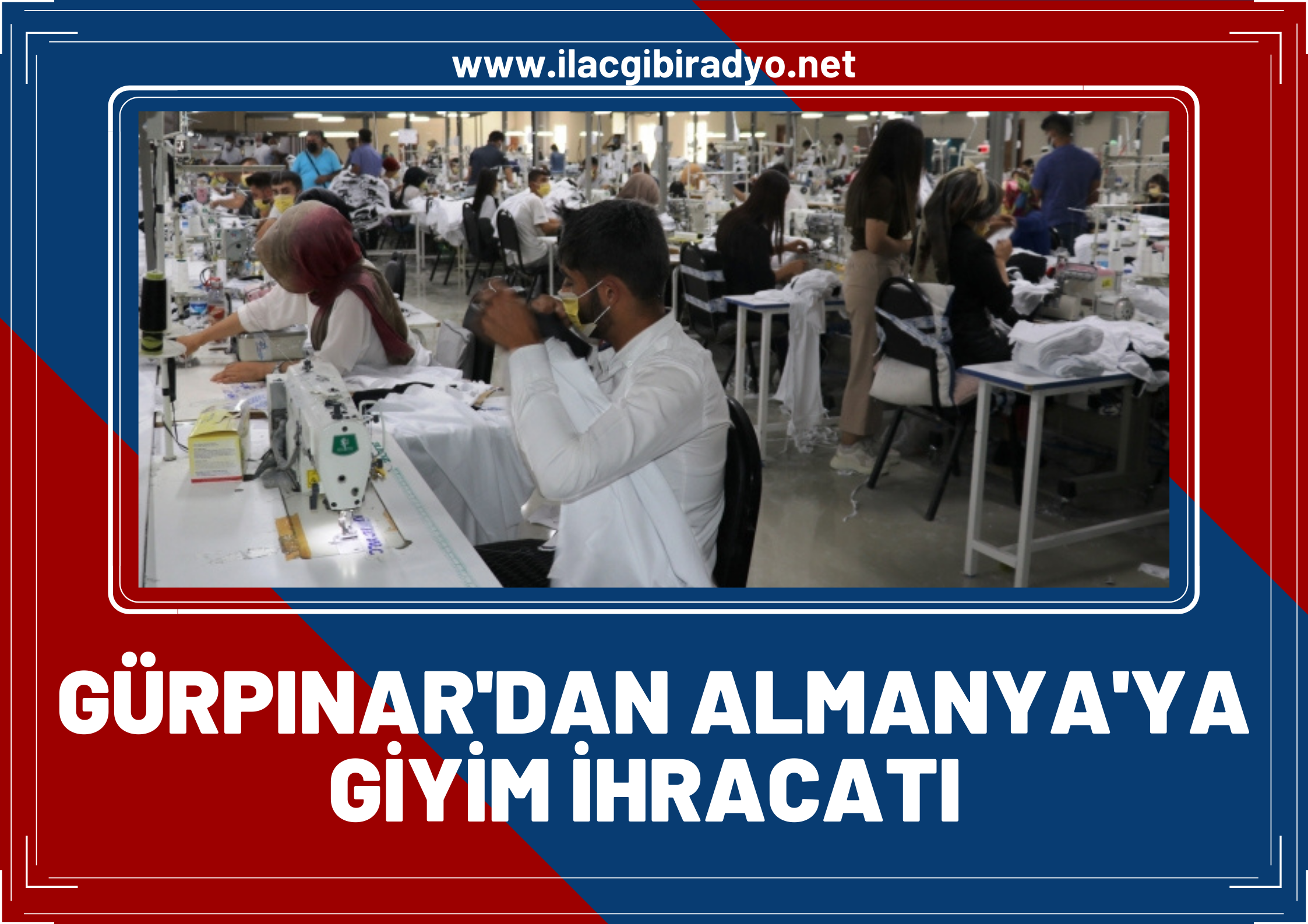 Gürpınar’dan Almanya’ya giyim ihracatı