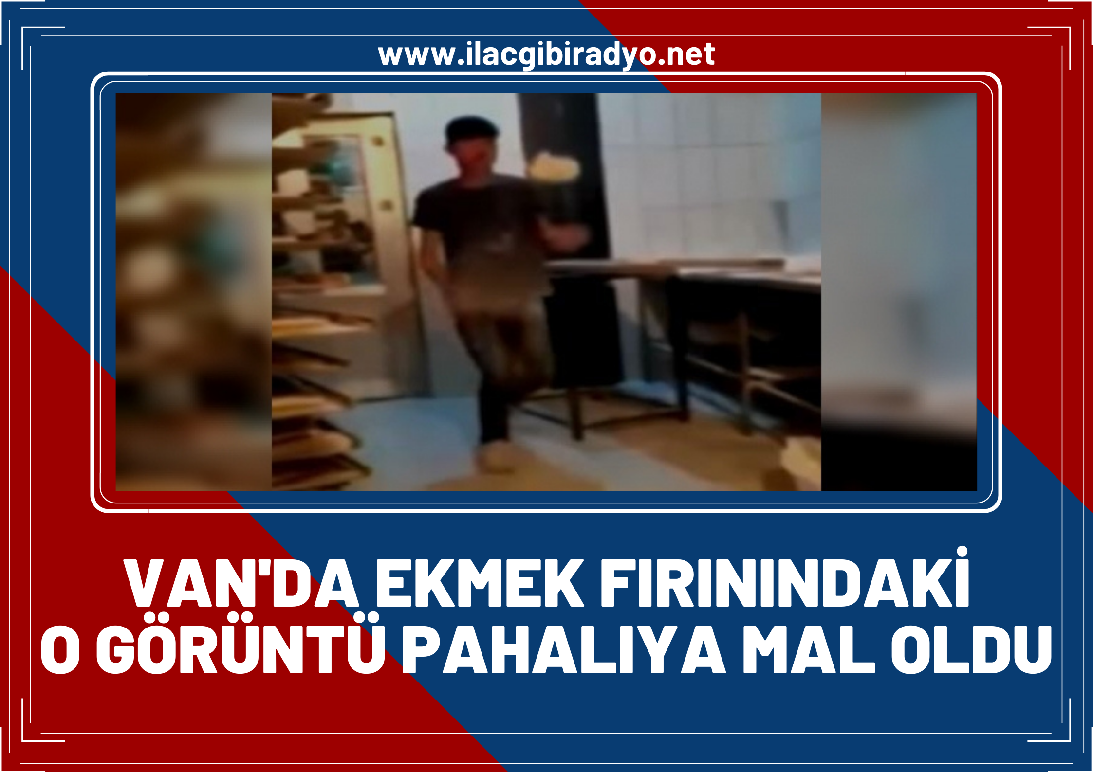 Ekmek fırınındaki o görüntü pahalıya mal oldu!