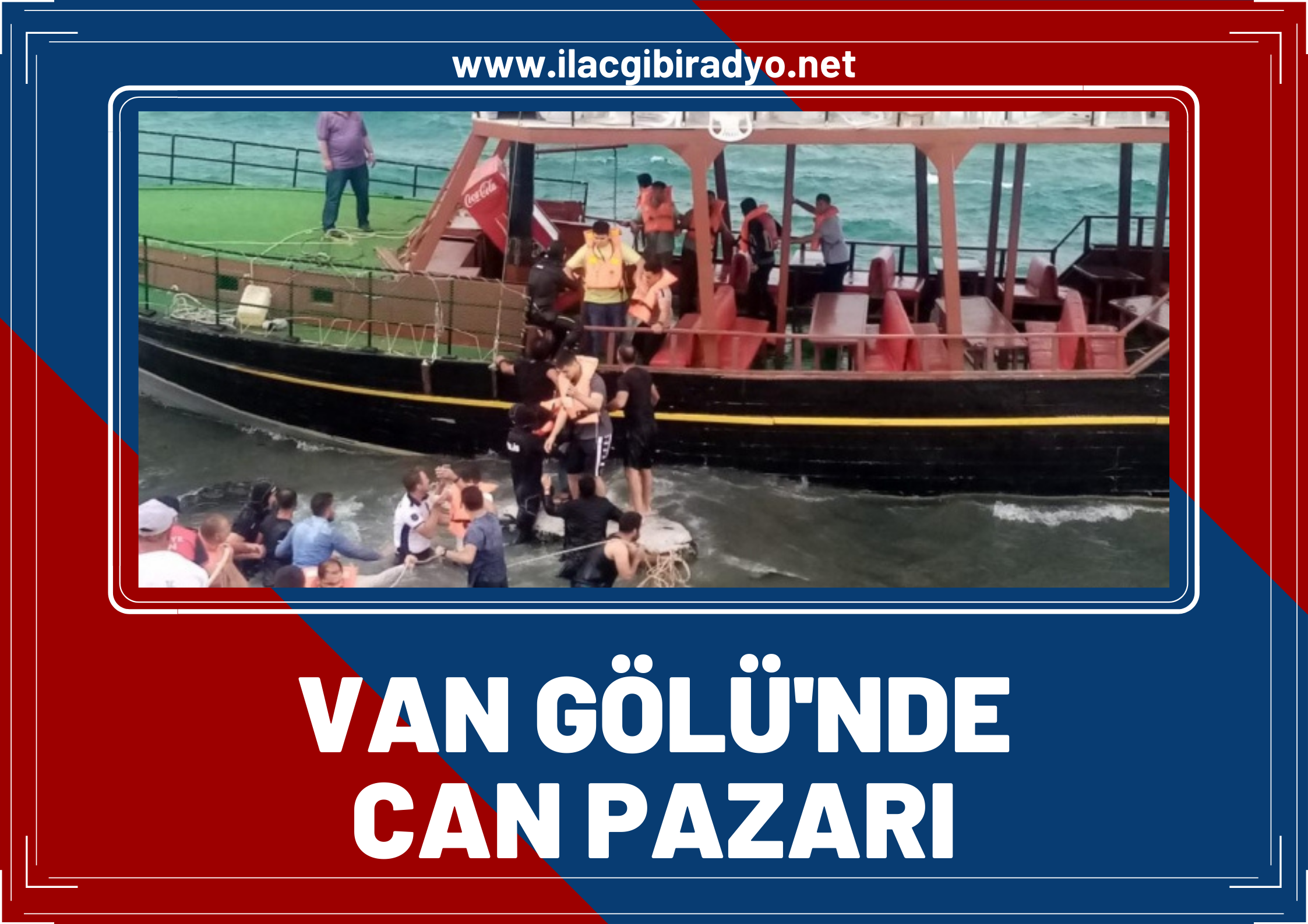 Van Gölü’nde can pazarı!