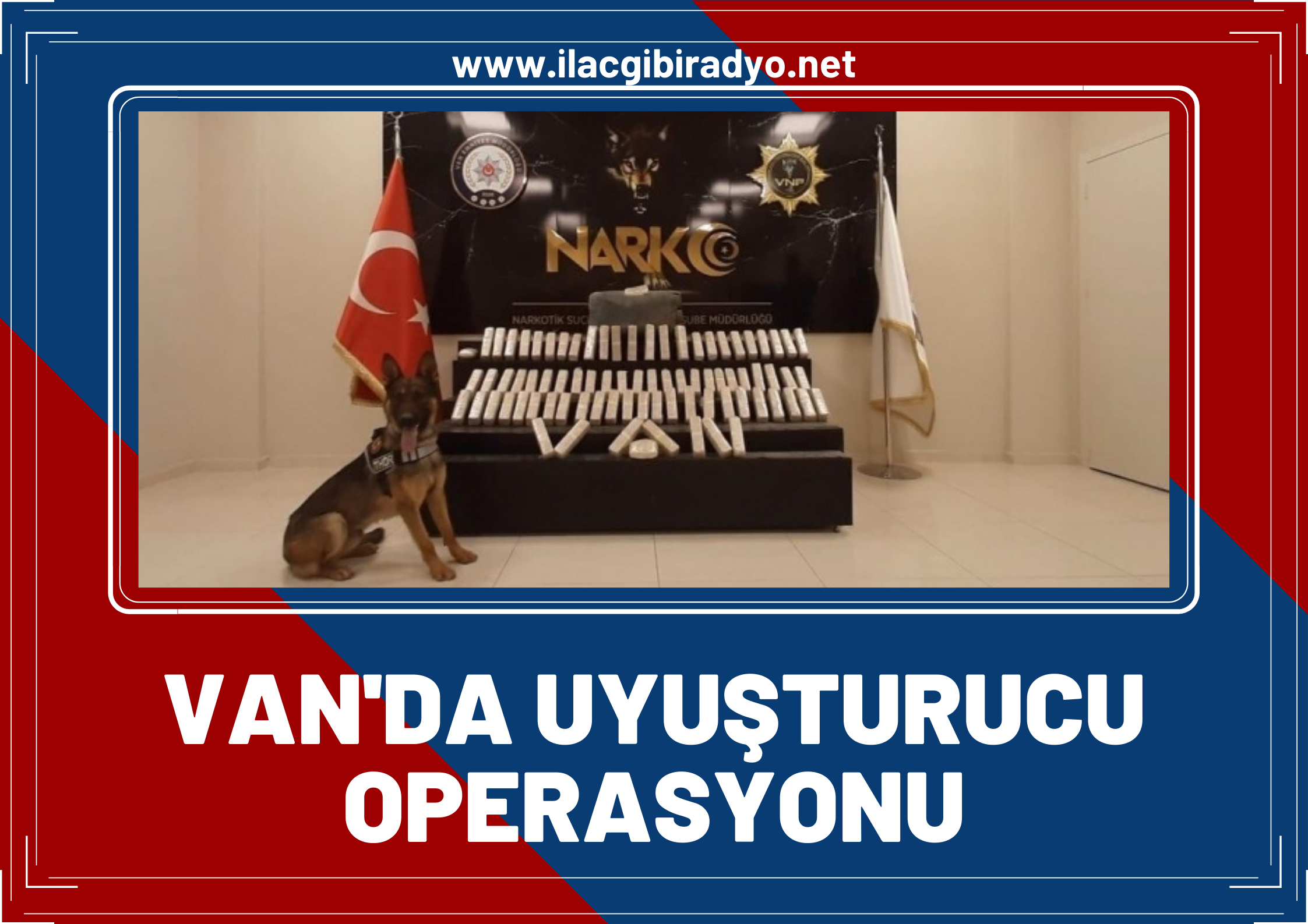 Van'da uyuşturucu operasyonu