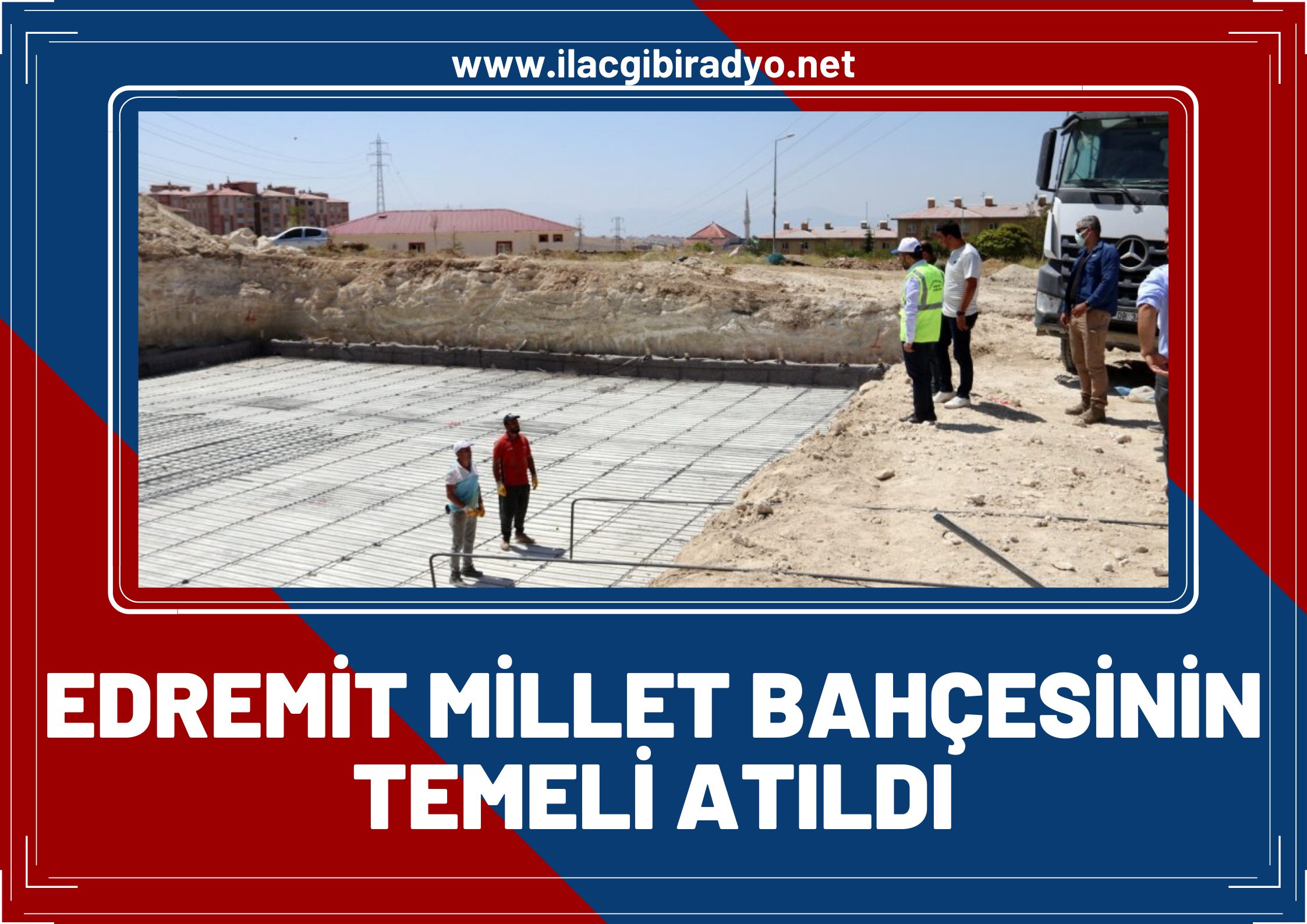 Edremit Millet Bahçesi’nin temeli atıldı!