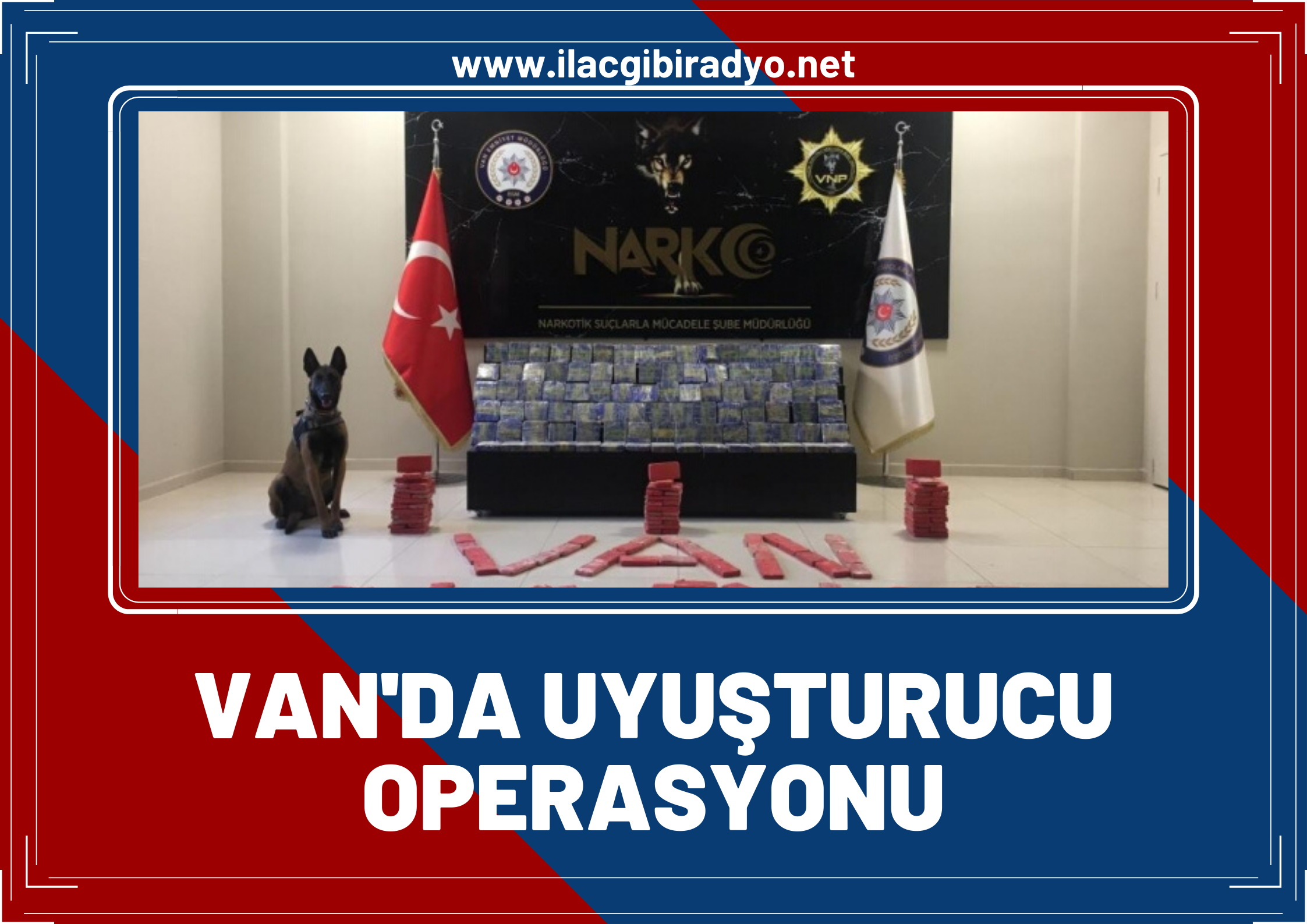 Van’da uyuşturucu operasyonu! 91 kilo gram eroin ele geçirildi, 1 kişi yakalandı