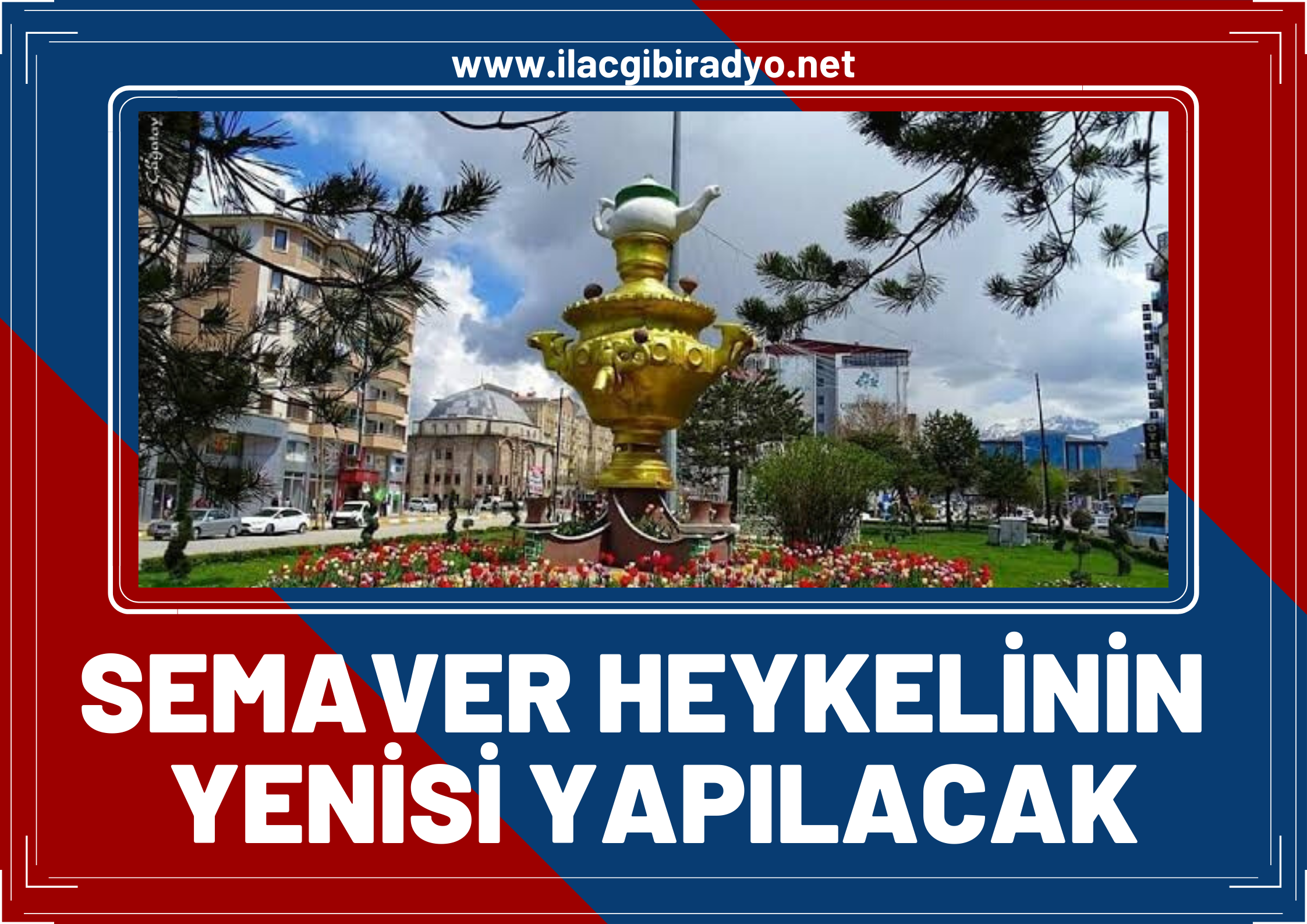 Van Büyükşehir Belediyesi duyurdu… Van’ın simgelerinden semaver heykelinin yenisi yapılacak!