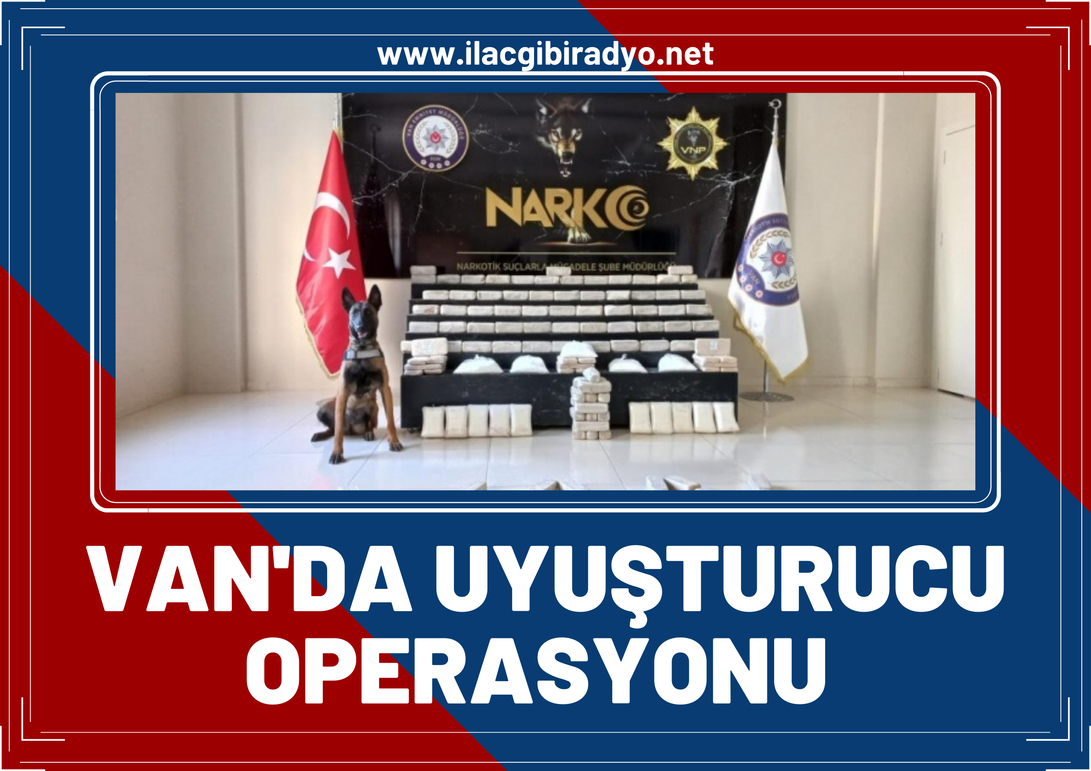 Van’da uyuşturucu operasyonu! 60 kilo 710 gram eroin ve 11 kilo 645 gram metamfetamin ele geçirildi