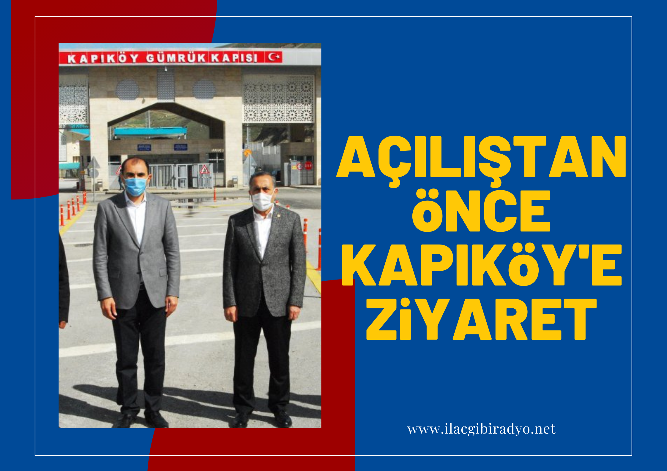 AK Parti Van Milletvekili Arvas ve ESOB Başkanı Berge'den Kapıköy'e ziyaret