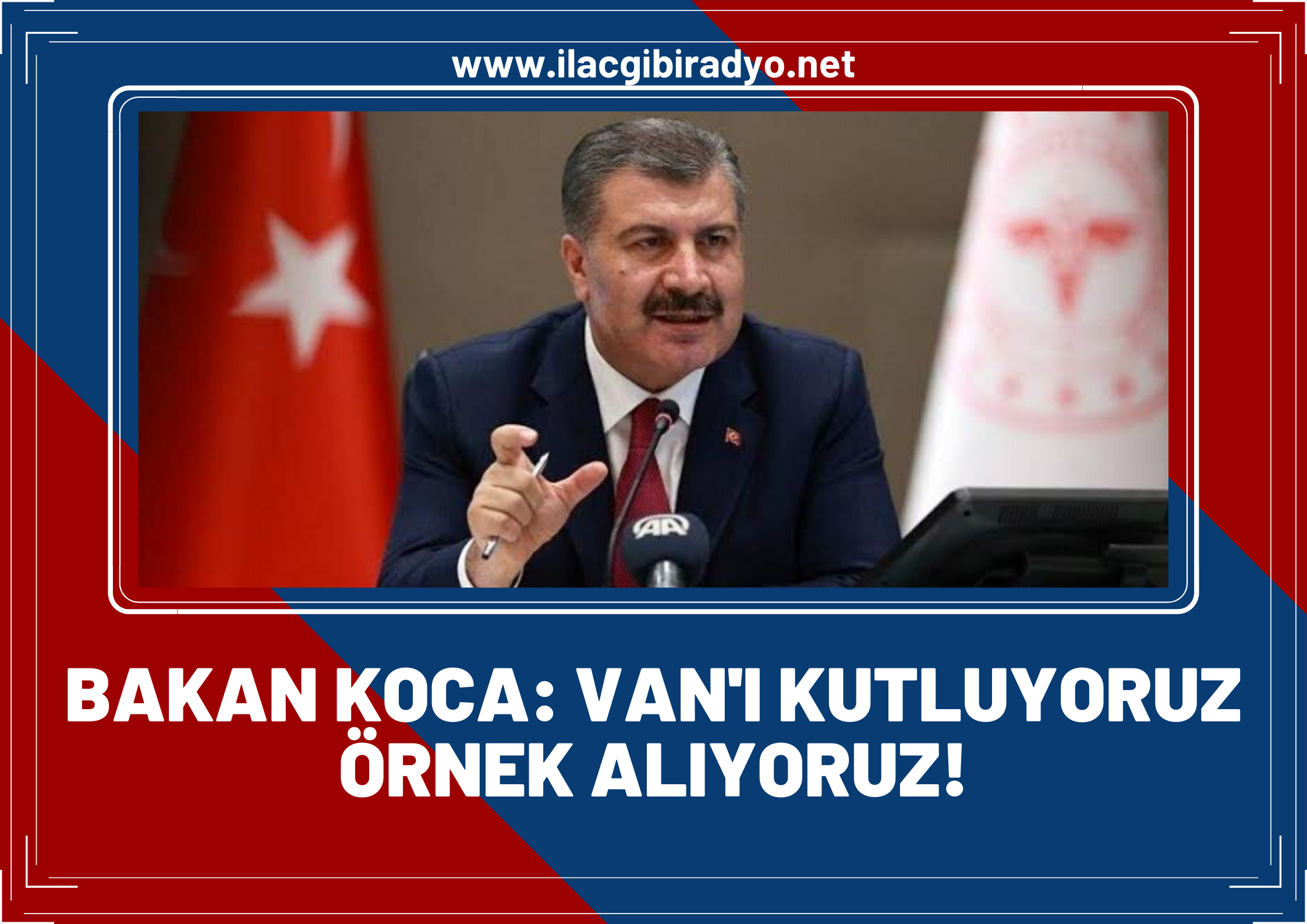 Bakan Koca’dan Van paylaşımı! “Van’ı kutluyoruz, örnek alıyoruz”