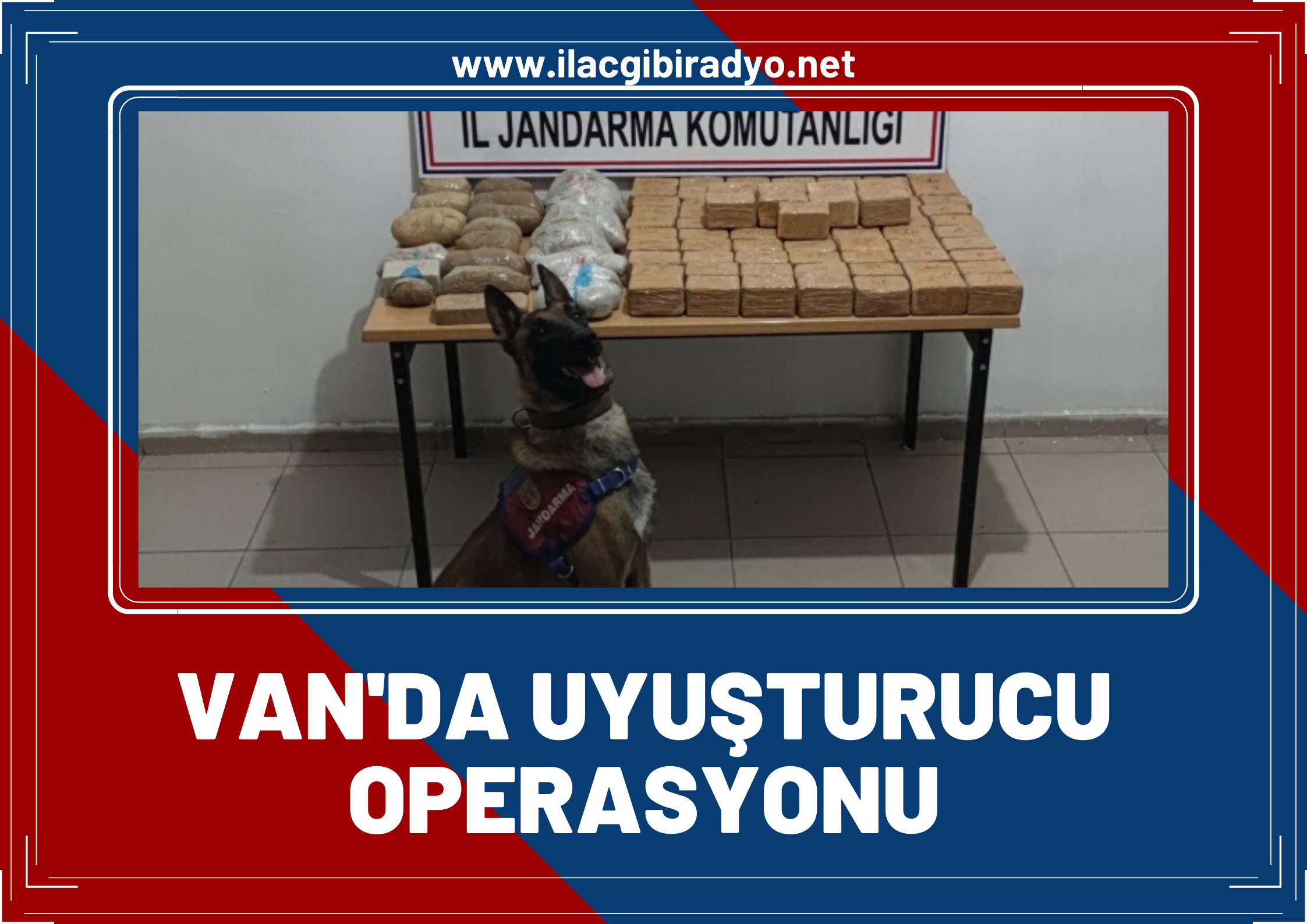 Van’da uyuşturucu operasyonu! Togo ile yapılan operasyonda kilolarca eroin ele geçirildi