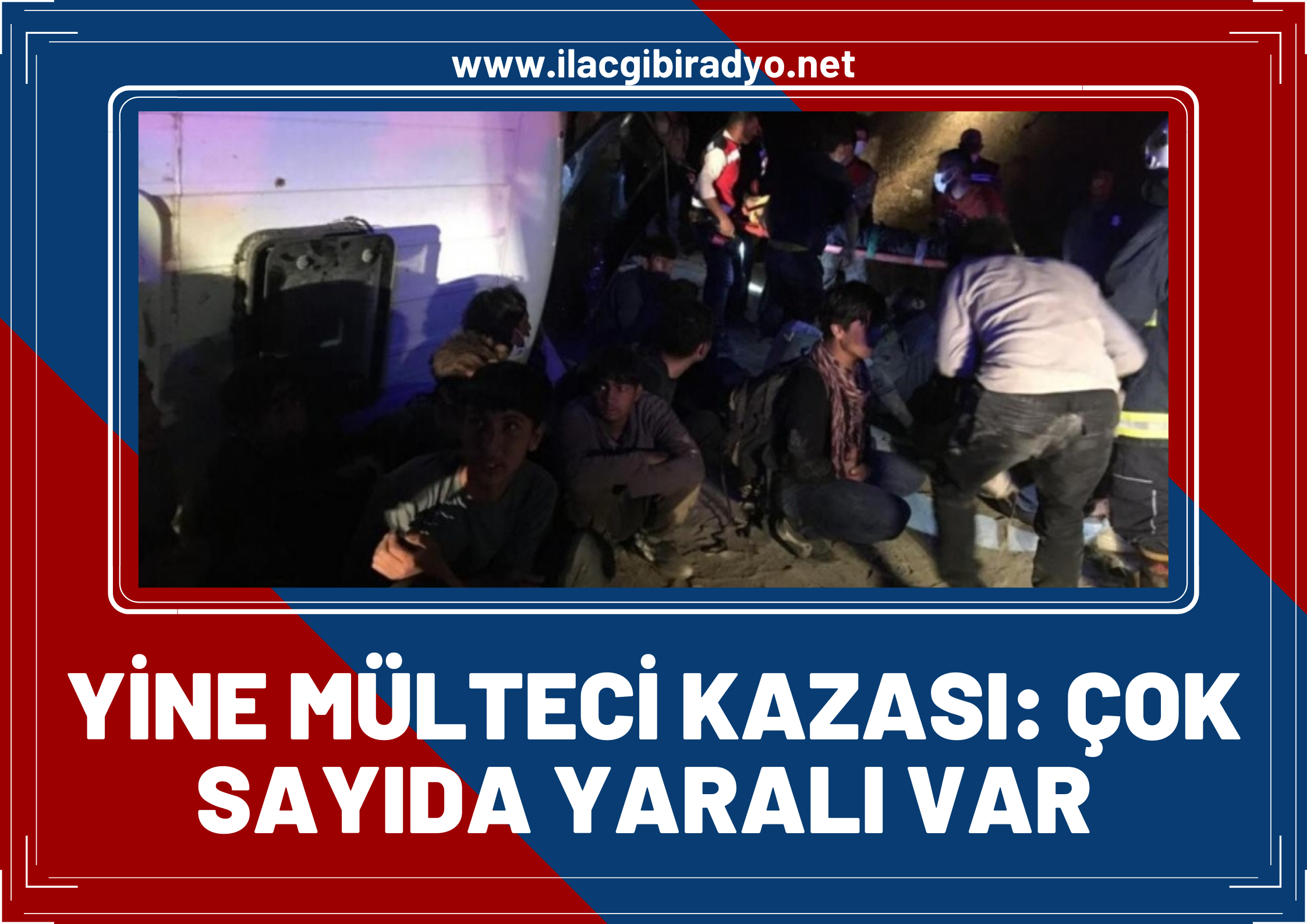 Van'da yine mülteci kazası: Çok sayıda yaralı var