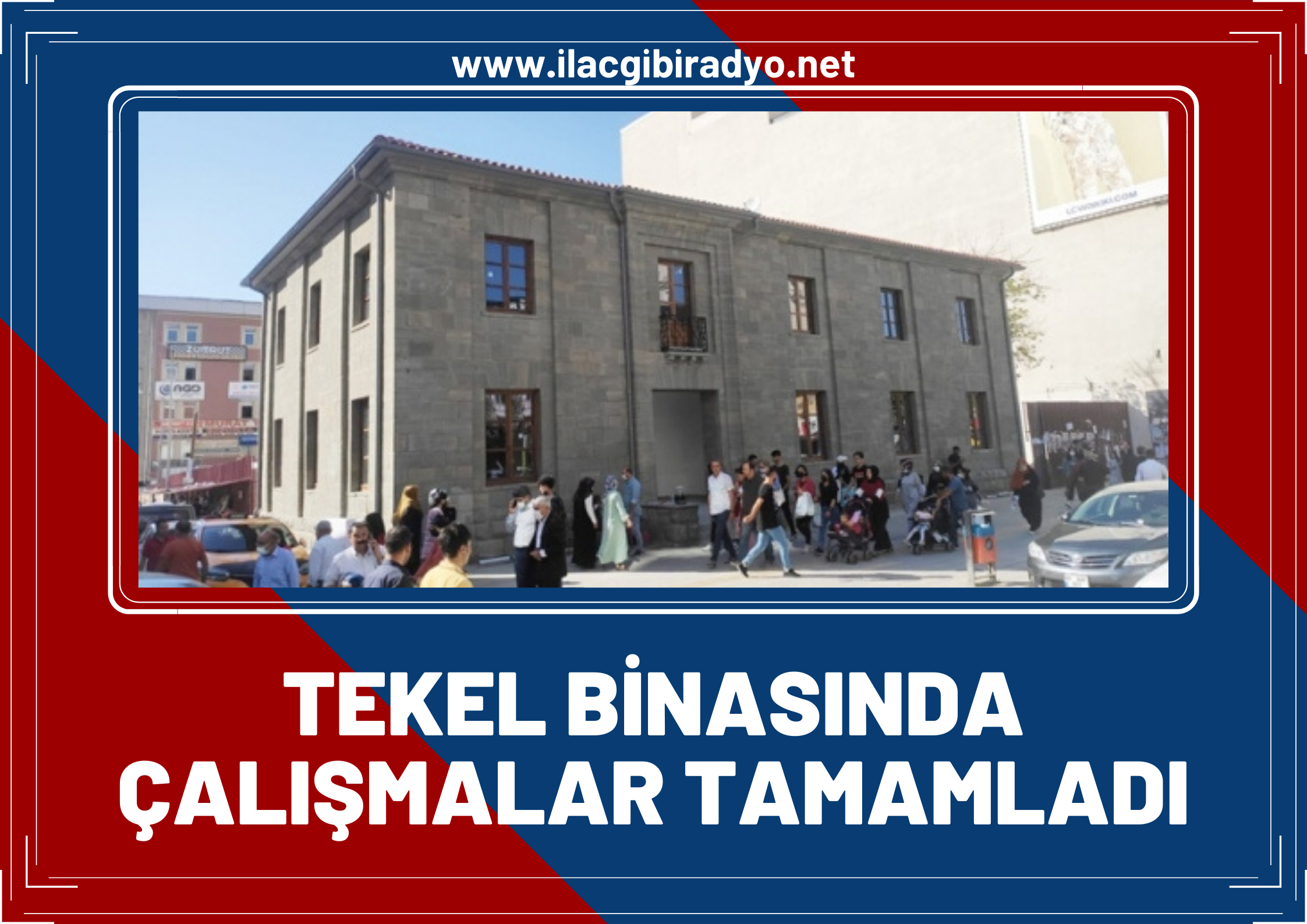 Tekel Binasında yapılan çalışmalar sona erdi… Tarihi Tekel Binasının restorasyonu tamamlandı