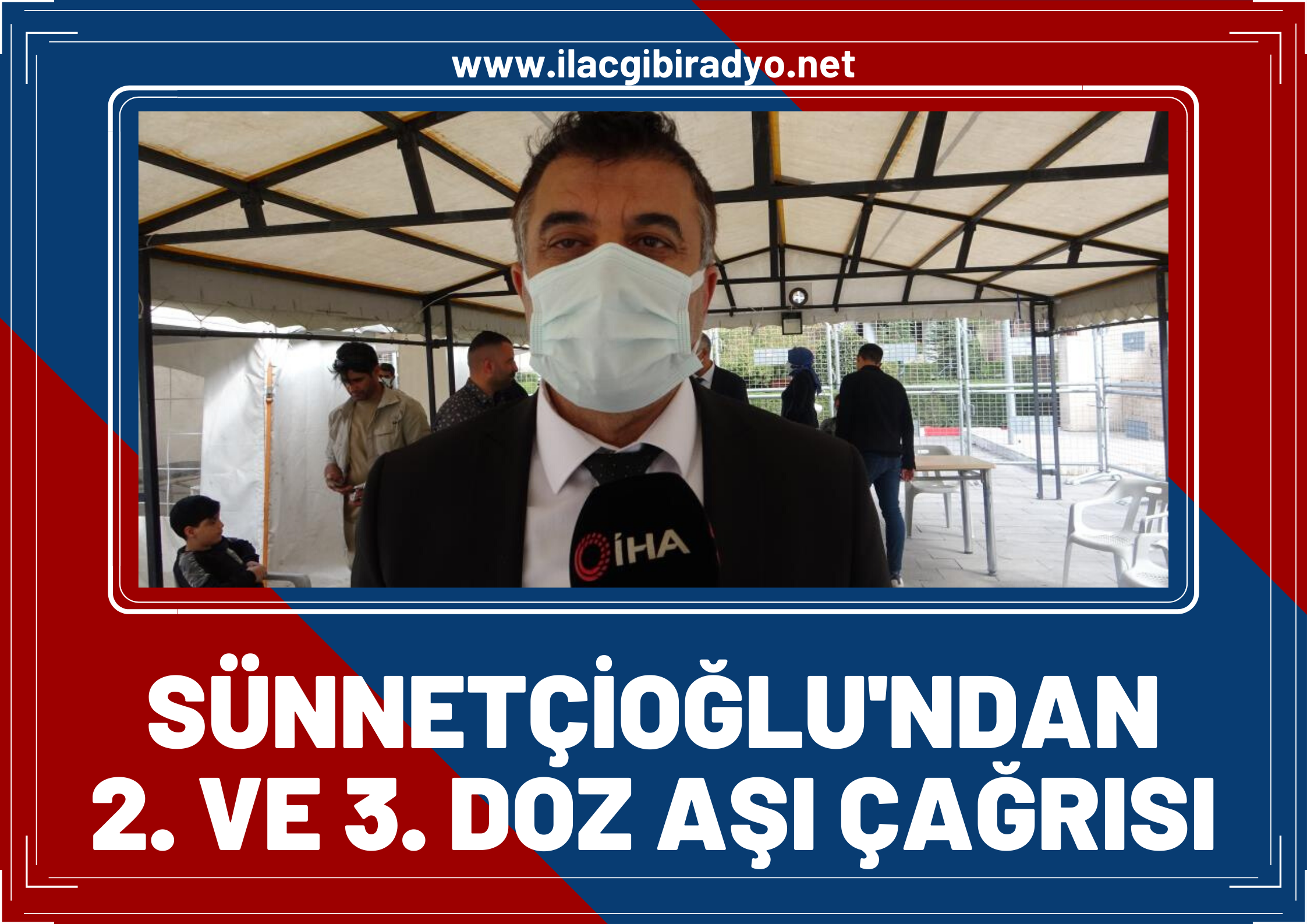 Van İl Sağlık Müdürü Mahmut Sünnetçioğlu’ndan vatandaşlara ikinci ve üçüncü doz aşı çağrısı!