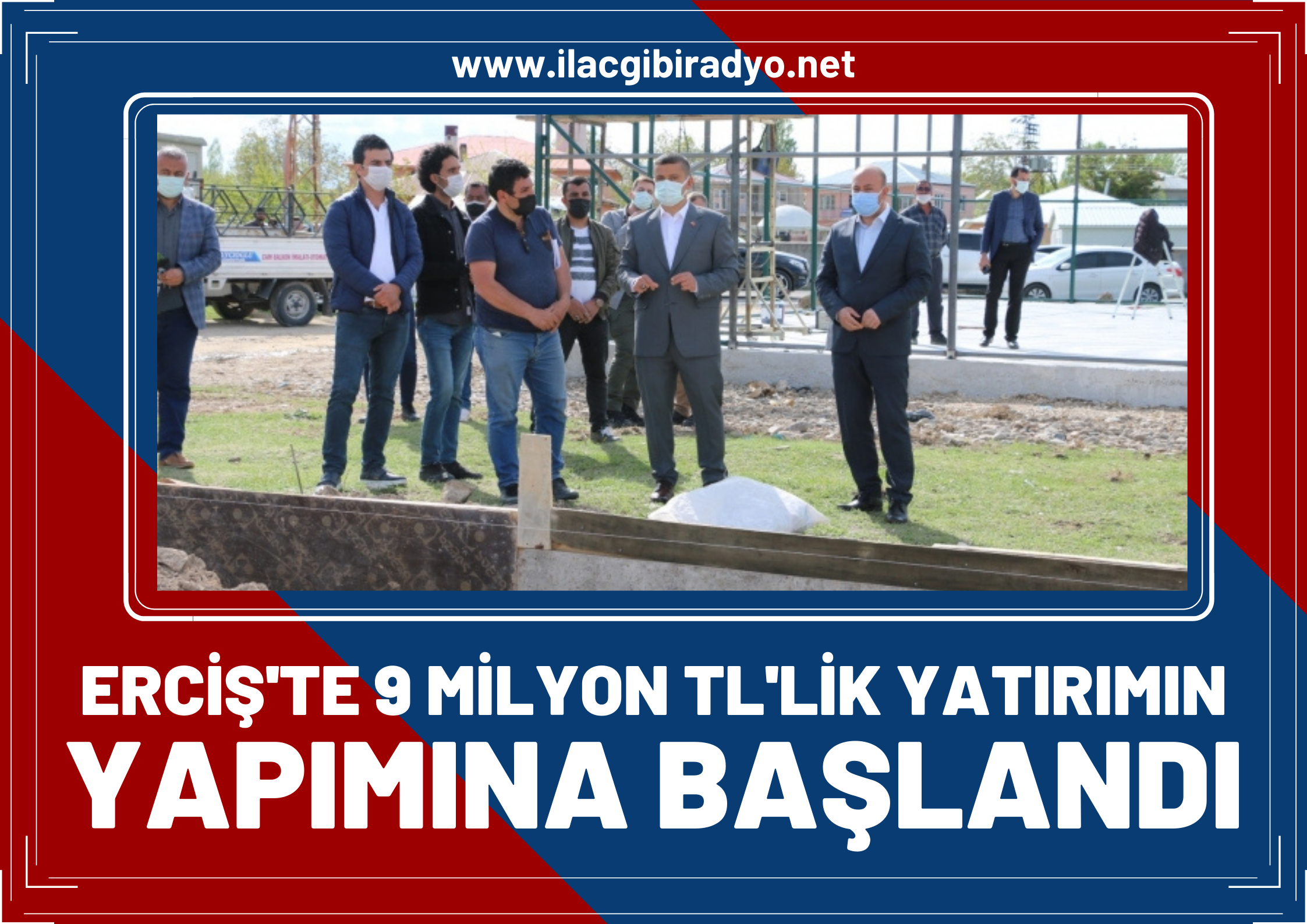 Erciş’te 9 milyon TL'lik yatırımın yapımına başlandı