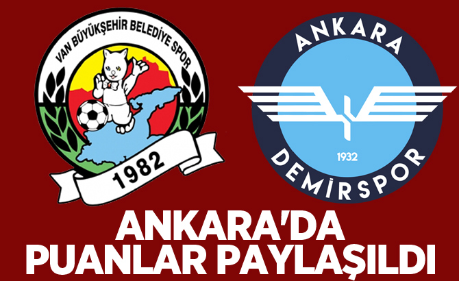 Ankara'da Puanlar Paylaşıldı