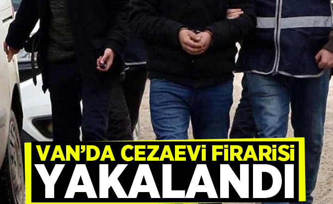 Van'da Cezaevi Firarisi Tutuklandı