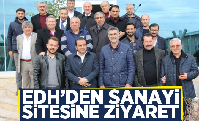 EDH'den sanayi sitesine ziyaret