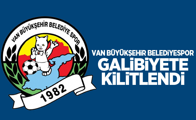 Van Büyükşehir Belediyespor galibiyete kilitlendi!