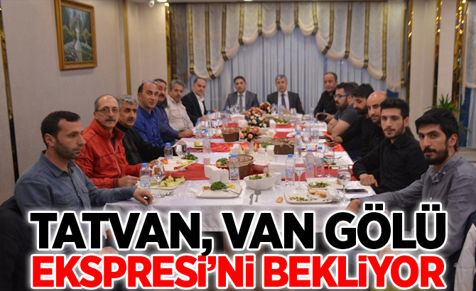 Tatvan, Van Gölü Ekspresi’ni bekliyor