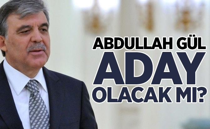 Abdullah Gül'den flaş açıklama! Aday olacak mı olmayacak mı açıkladı