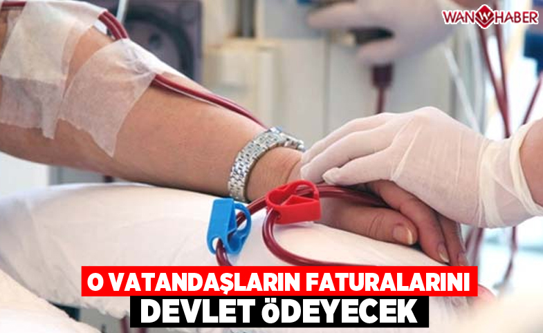 O vatandaşların faturalarını devlet ödeyecek