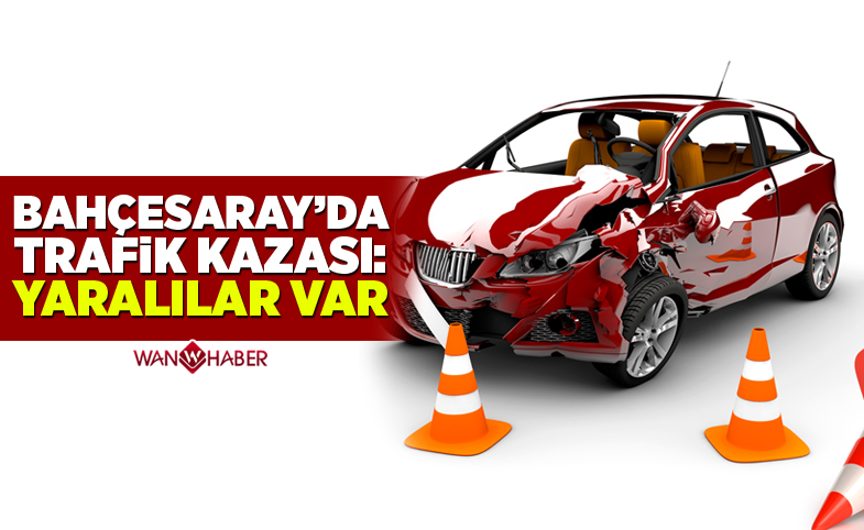  Bahçesaray’da trafik kazası; 3 yaralı