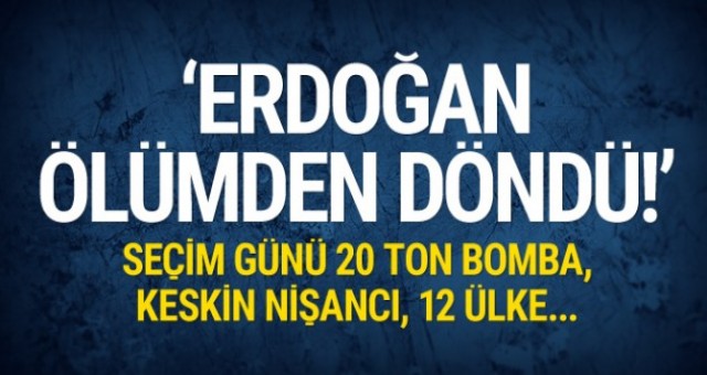 Cumhurbaşkanı Erdoğan Ölümden Döndü...