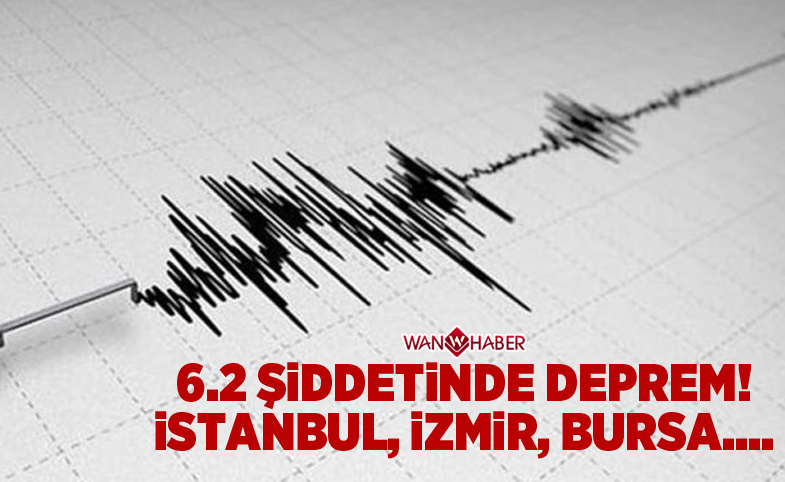 İstanbul ve İzmir'de korkutan deprem