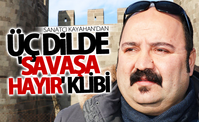 3 dilde savaşa hayır klibi