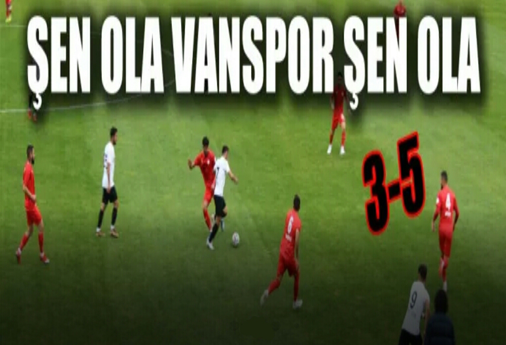 Vanspor'dan 5 yıldızlı galibiyet