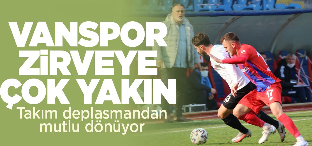 Vanspor Deplasmanda da seriye bağladı