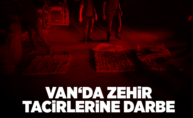 Van'da zehir tacirlerine darbe