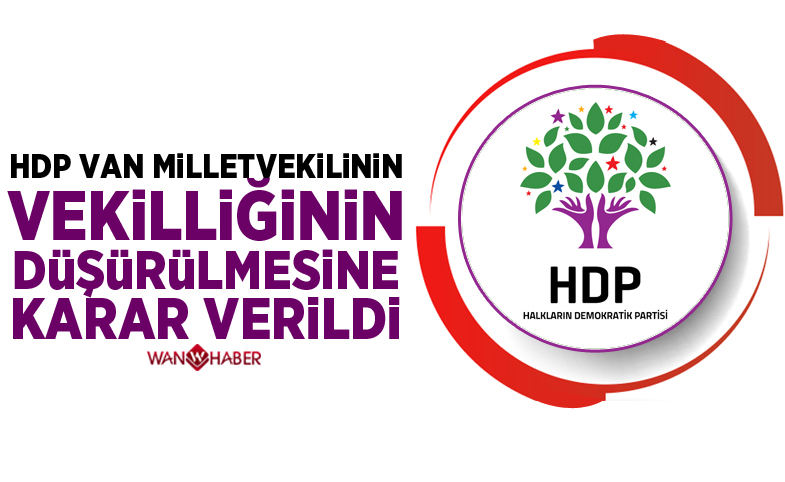 HDP Van Milletvekili Tuğba Hezer'in milletvekilliğinin düşürülmesi yönünde karar alındı