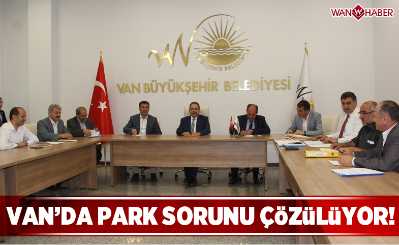 Van’da parkomat ihalesi yapıldı