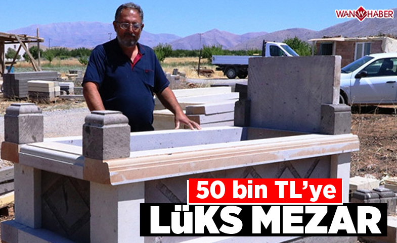 50 bin TL’ye ’lüks mezar’