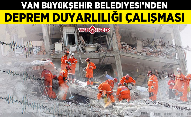 Van Büyükşehir Belediyesinden deprem çalıştayı