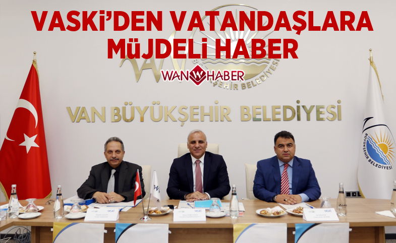 VASKİ’den vatandaşa müjdeli haber