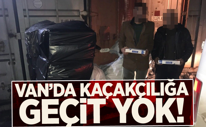 Van'da kaçakçılığa geçit yok!