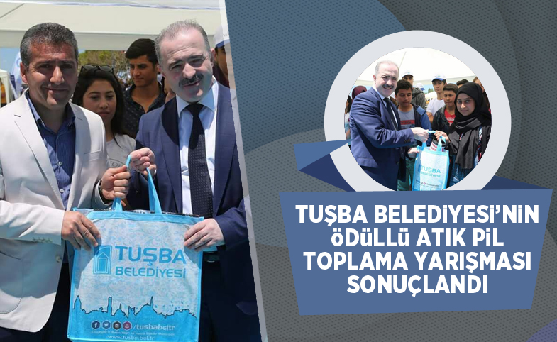 Tuşba Belediyesi’nin ödüllü ‘Atık pil toplama’ yarışması sonuçlandı