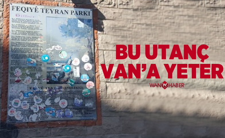 Bu Utanç Van'a Yeter