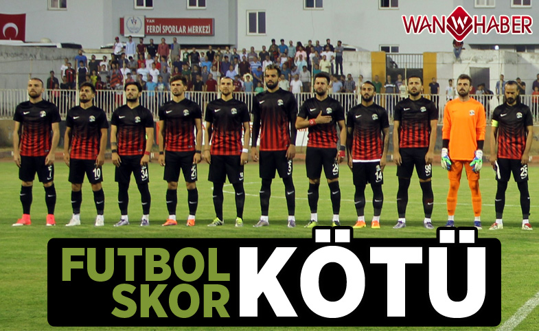 Vanspor'da Futbol Kötü, Skor Kötü!