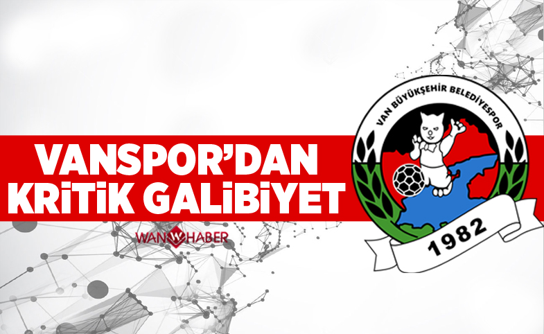 Vanspor'dan kritik galibiyet